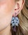 1990s 1990s Pair of Chandelier Earrings With 25.10ct Chalcedony, 2.50ct Diamonds, Amethyst For Sale - Image 5 of 6