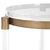 Pereira Round Acrylic Accent Table For Sale In Chicago - Image 6 of 6