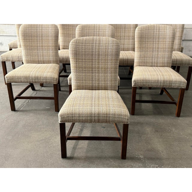 Century Furniture Gavin Side Dining Room Chairs, Set of Twelve For Sale - Image 11 of 12
