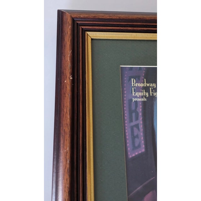 1995 Framed Poster "Broadway Cares/Equity Fights Aids. The 9th Annual Broadway Flea Market" For Sale - Image 11 of 14