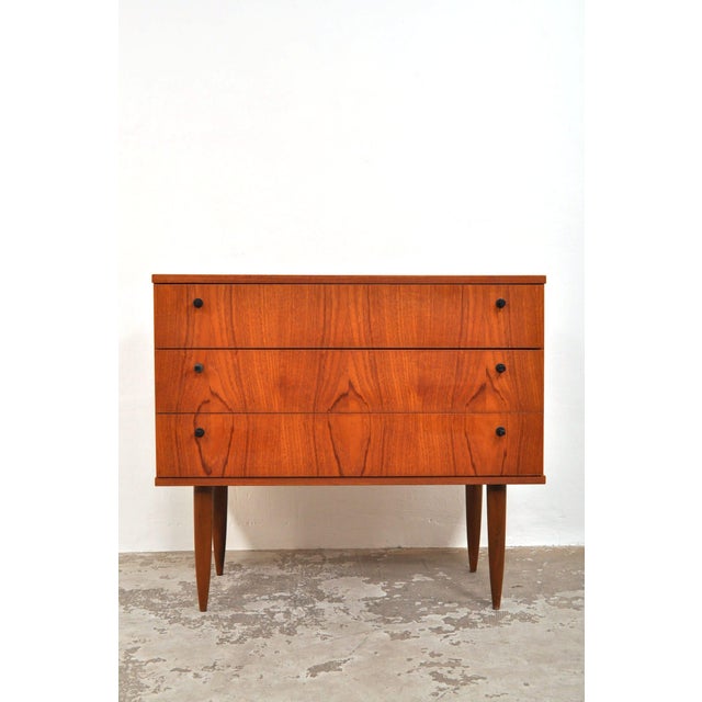 Mid-Century Modern Vintage Danish Sideboard in Teak, 1960s For Sale - Image 3 of 12