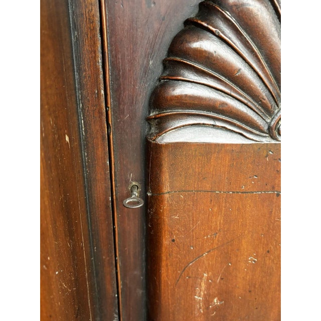 Edwardian Mahogany Desk with Brass Handles For Sale - Image 15 of 17