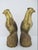 Borghese Italian Chalkware Gold Painted Quail Bird Mid Century Figurine Pair For Sale - Image 9 of 12