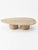 Brown Oval Table in Roman Travertine Marble by Andrea Grasso For Sale - Image 8 of 8