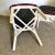 Coastal Sculpted White Washed Pencil Reed Dining Chairs - Set of 4 For Sale In Miami - Image 6 of 9