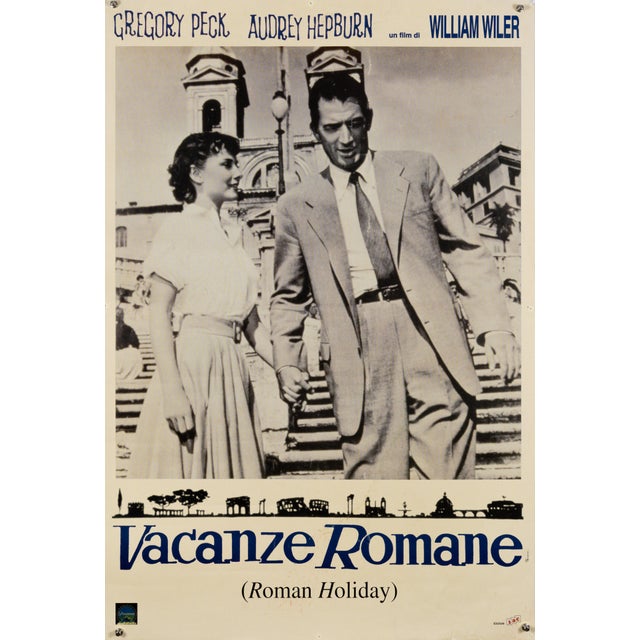 Roman Holiday Movie Poster, 1953 For Sale - Image 9 of 9