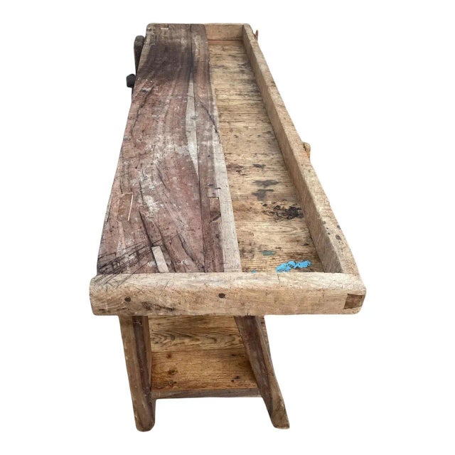 Brown Antique Violin Maker's Workbench For Sale - Image 8 of 18