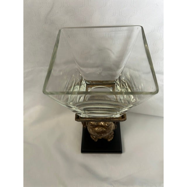 Laughing Buddha With Glass Vessel For Sale - Image 4 of 9