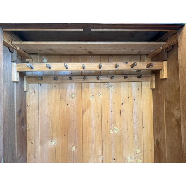 Gründerzeit Wardrobe in Walnut For Sale - Image 12 of 16