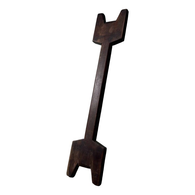 Japanese Decorative Wooden Tool, 1890s For Sale