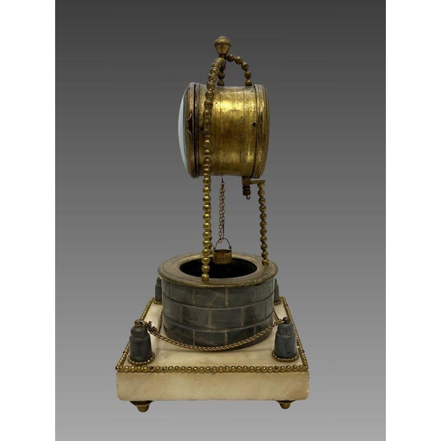 French Louis XVI period well clock, late 18th century For Sale - Image 3 of 5