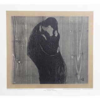 Edvard Munch, the Kiss, Poster For Sale