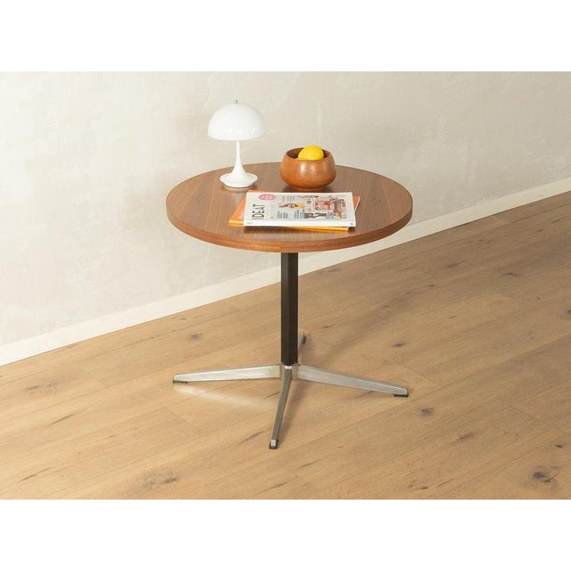Wood Vintage German Coffee Table in Wood, 1960s For Sale - Image 7 of 7
