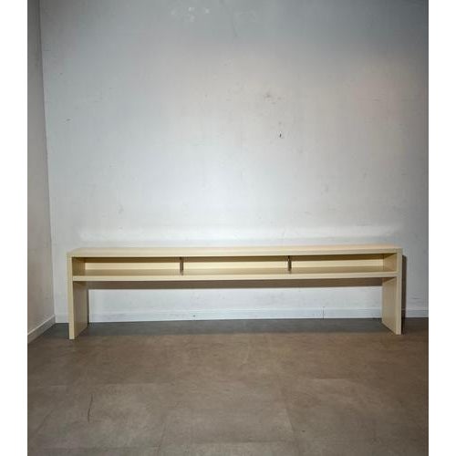 Vintage Cream Console Table For Sale - Image 6 of 7
