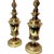 Mid 19th Century Carl Falkenstein Hollywood Regency Brass Urn Lamps (Pair) For Sale - Image 4 of 10