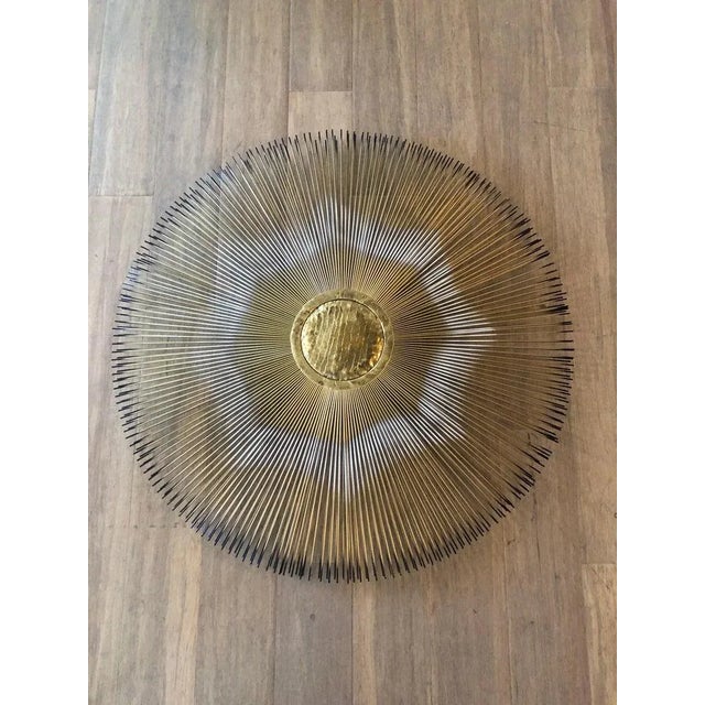 Casa Devall 1970's Signed Casa Devall Starburst Wall Sculpture For Sale - Image 4 of 12