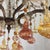 Copper Twelve-Light Chandelier with Blown Glass Pendants attributed to Banci Firenze, 1950s For Sale - Image 8 of 11