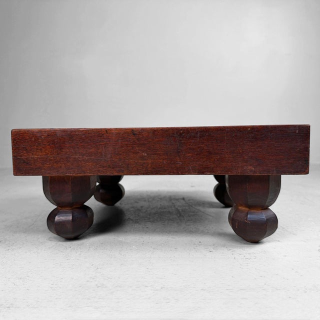 Wood Japanese Decorative Display Table, 1950s For Sale - Image 7 of 11