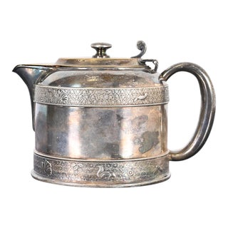 Antique Art Deco Silverplate Creamer For Sale
