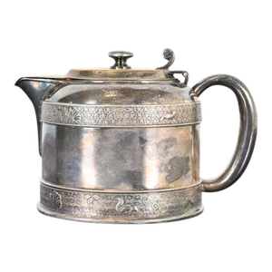 Antique Art Deco Silverplate Creamer