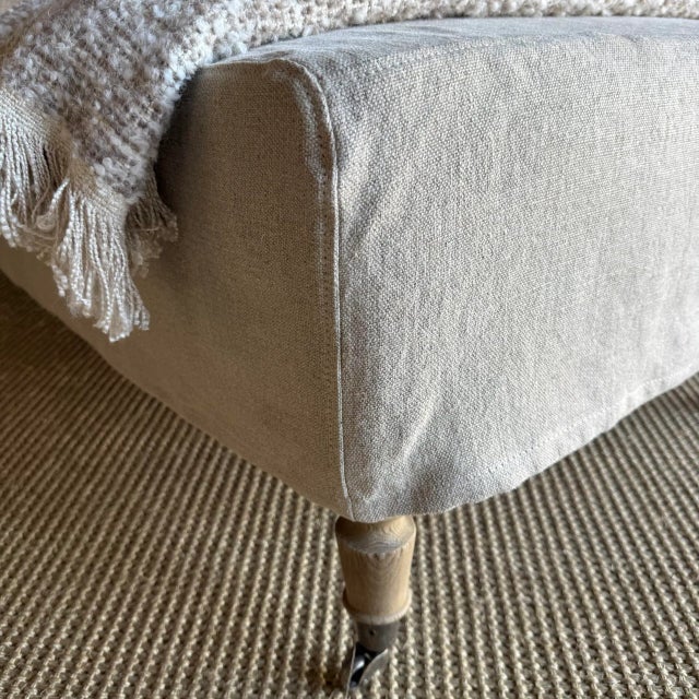 Alma Chaise Lounge Slipcover Only For Sale In Los Angeles - Image 6 of 6