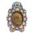 Micro Mosaic Picture Frame Italy Circa 1890 For Sale