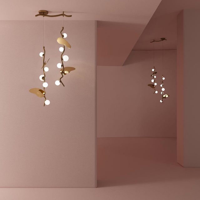 Almond Pendant Lamp by Creativemary For Sale - Image 4 of 11