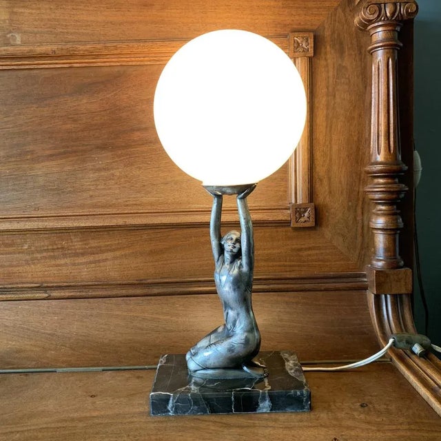 Art Deco Table Lamp, 1920s For Sale - Image 3 of 18