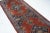 Red Antique Malayer Runner 2'10'' x 13'0'' For Sale - Image 8 of 9