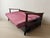 Mid-Century Modern Burgundy Folding Sofa Bed from Edmund Homa, Czechoslovakia, 1960s For Sale - Image 9 of 15