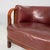 Austrian Burgundy Leather and Wood Tub Armchairs from Thonet, Early 1900s, Set of 2 For Sale - Image 6 of 18