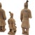 Vintage Lintong Museum Terracotta Warriors 5 Piece Boxed Replica Set 12" For Sale - Image 16 of 18