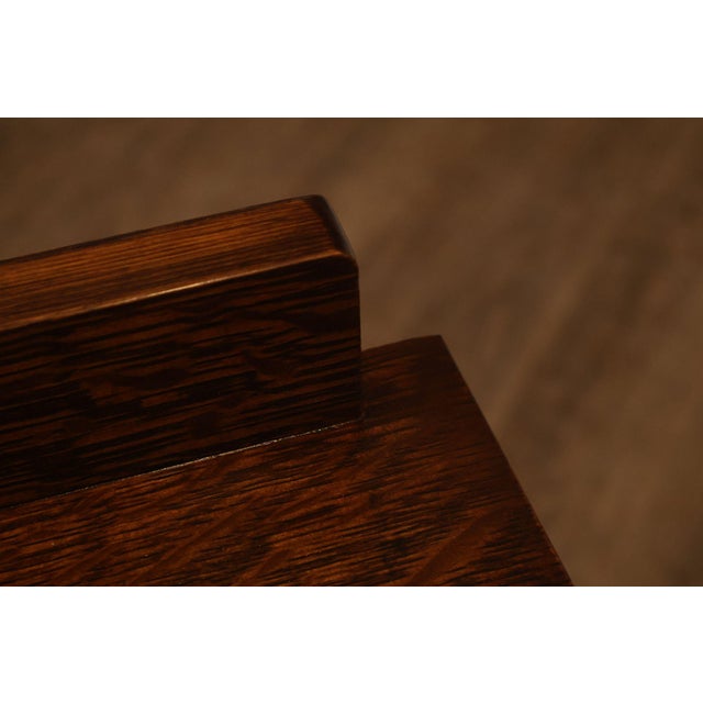 Stickley Mission Collection Oak Console Table Server For Sale - Image 9 of 18