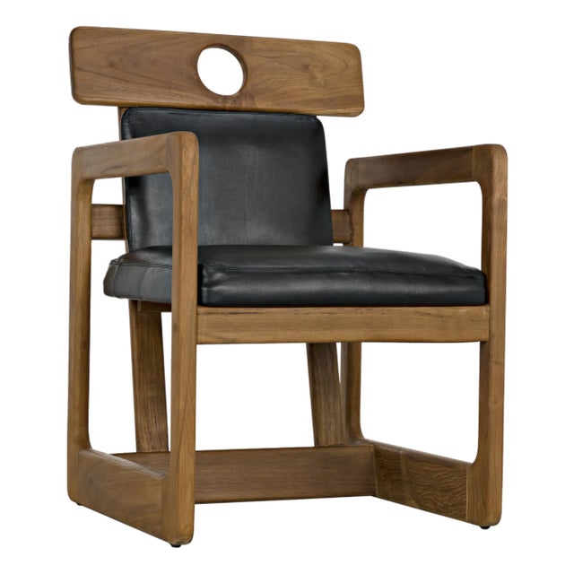 NOIR Buraco Arm Chair, Teak For Sale