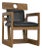 NOIR Buraco Arm Chair, Teak For Sale