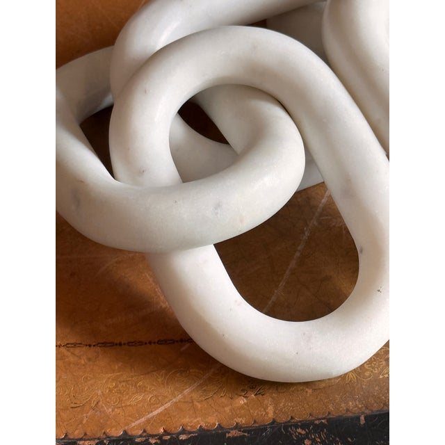 Italian Vintage Italian Alabaster Chain For Sale - Image 3 of 6