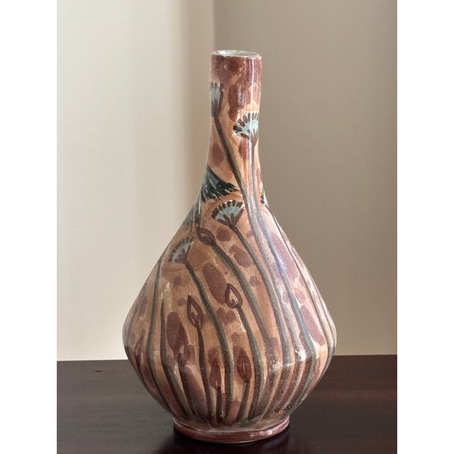 Large Mid-20th Century Mexican Tonalá Pottery Vase For Sale In Baltimore - Image 6 of 18