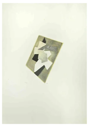 Hans Richter, Abstract Composition, Etching, 1970s