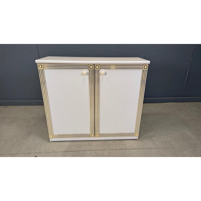 Hollywood Regency Style Cabinet, 1980s For Sale - Image 14 of 16