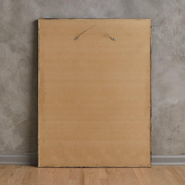 Framed Multicolor Abstract Oil on Canvas Painting by Clara Shainess For Sale - Image 10 of 10