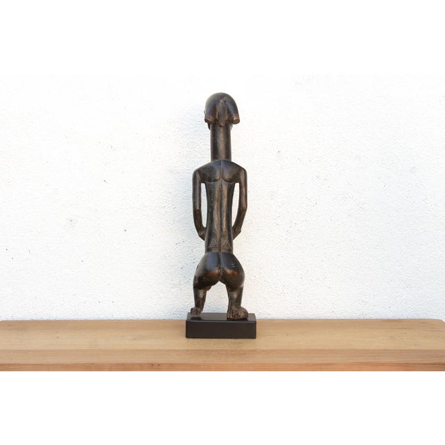 The Silent Guardian, Antique Lobi Bateba Figure on Custom Stand For Sale - Image 4 of 8