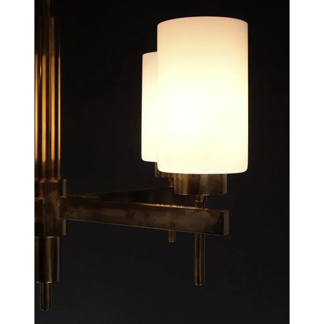 Brass Chandelier by Hans-Agne Jakobsson, 1960s For Sale - Image 6 of 11