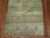 Turkish Vintage Light Green Pink Turkish Tulu Shag Rug - 3'8" x 6'2" For Sale - Image 3 of 5
