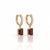 Elevate your daily ensemble with these breathtaking drop huggie hoop earrings featuring a sparkling pavé-set hoop and a...