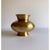 Vintage brass vase with light scenic etching detail on one side. Beautiful gift or styling for your home and office!