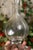 Antique Hand-Blown Glass Ampolla Gemina in Footed Clear Glass For Sale - Image 6 of 9
