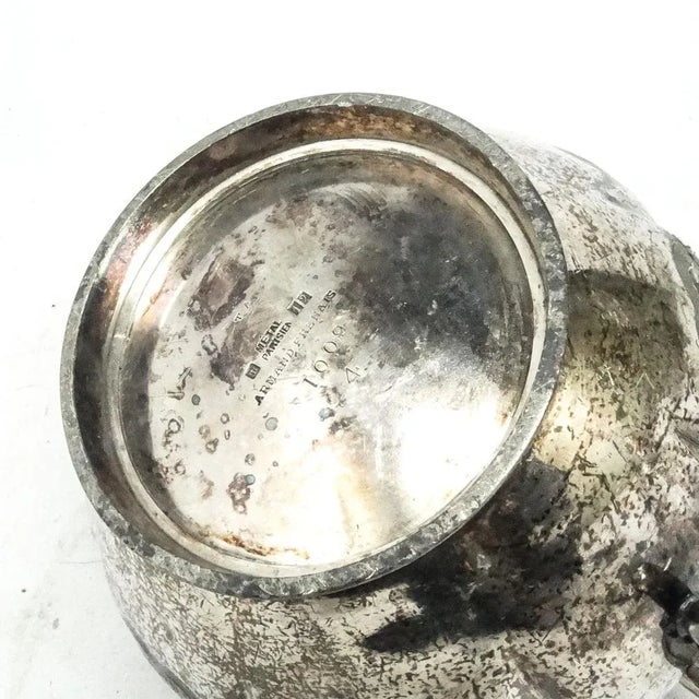 French Art Nouveau Sugar Bowl from Armand Frenais, Early 20th Century For Sale - Image 4 of 13