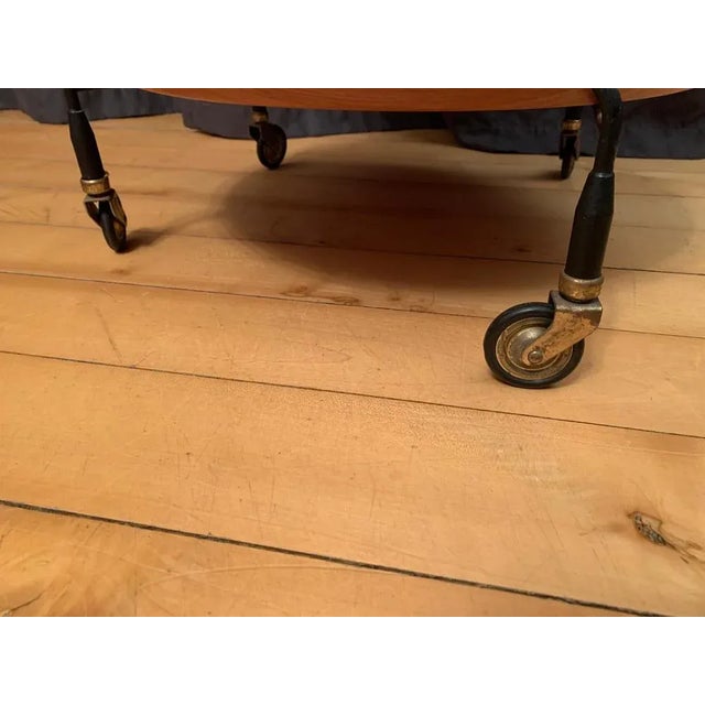 Swedish Bar Cart by Åry Fanérprodukter Nybro, 1960s For Sale - Image 12 of 13