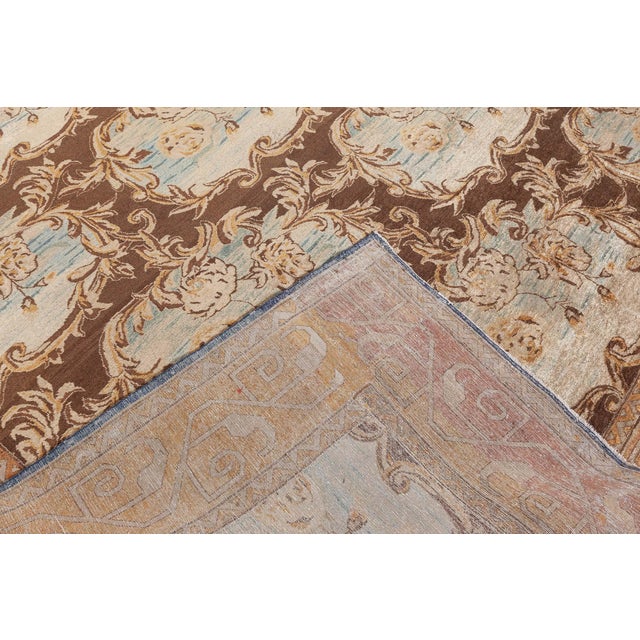 Indian Amritsar Rug For Sale - Image 4 of 9