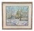 Georgij Moroz, Snowy Landscape Landscape and House Immersed in the Snow, 1990s, Oil on Canvas For Sale